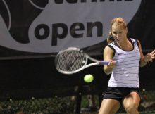 Dominika Cibulkova at the Texas Tennis Open. Photo by George Walker for DFWsportsonline